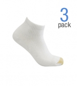 Gold Toe 3-Pack Cushion Tec Quarter Sock